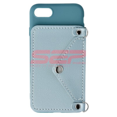 Toc TPU Crossbody Wallet Apple iPhone SE 2020 BLUE foto