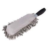 Perie auto cu microfibra pentru spalarea masinii 33,5 cm AMiO, maner ergonomic antiderapant, pentru caroserie, geamuri, jante si detalii