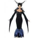 Costum maleficent femei - marimea 140 cm, Smiffys