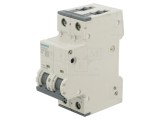&Icirc;ntrerupător supracurent SIEMENS 2A 400VAC 440VDC 2 poli 5SY5202-7