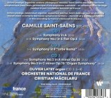 Saint-Saens: Complete Symphonies | Camille Saint-Saens, Orchestre National De France, Cristian Macelaru, Clasica, Warner Classics