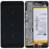 Huawei Honor 6 Plus (PE-L00) Capac frontal modul display + LCD + digitizer + baterie negru 02350FXQ