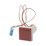 Indicator digital contor LED rosu 0-999999, 220V/380V AC &Oslash; 22mm Breckner Germany
