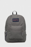 Jansport rucsac culoarea gri, mare, neted