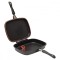 Tigaie teflonata doubletta tip grill dreptunghiulara, Original Magic 32 cm