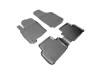 Covorase Cauciuc Tip Tavita Opel Mokka 2012-2017, Protectie Tunel Spate, Negre, ALM