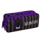 Penar Tub Negru cu 2 Compartimente Mov Wednesday 21x5.5x9.5cm