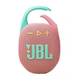 Boxa portabila JBL Clip 5, IP67, Bluetooth, Auracast, Roz