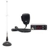 Statie radio CB PNI Escort HP 5500 si antena CB PNI ML100, lungime 100 cm, cu baza magnetica inclusa