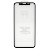Cumpara ieftin Folie de protectie din sticla securizata curbata iPhone X pentru tot ecranul 5D FULL GLUE, Neagra