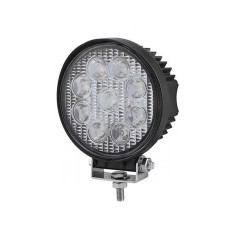 Proiector cu LED din metal rotund 27W 10/30V Kamar Garage AutoRide foto