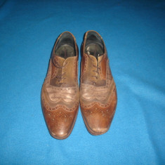 PANTOFI DE PIELE MARIMEA 44 ORIGINALI