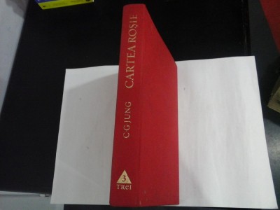CARTEA ROSIE - LIBER NOVUS - C.G. JUNG ( editia mare , ILUSTRATA - 2012) foto
