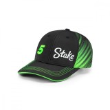 Stake Kick Sauber șapcă de baseball Bortoleto official Teamline Replica F1 Team 2025 - uniw