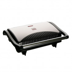 Gratar tip grill Digi 0.1, 700 W, LED, Argintiu/Negru foto