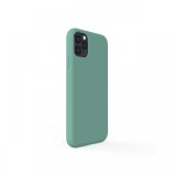 Husa iPhone 11 Pro Lemontti Liquid Silicon Forest Green