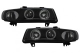 Faruri compatibile cu SEAT Leon (1999-2004) / Seat Toledo (1999-2004) Angel Eyes Black CCFL Performance AutoTuning