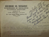 1935, Gheorghe Gh. Nicolescu, Intrepr. instalatiuni sanitare, Str. Aviator Sanat