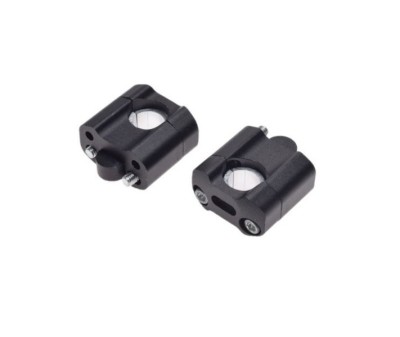Set 2 inaltatoare ghidon 28,5 mm, culoare negru Cod Produs: MX_NEW AW5148 foto