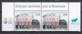 ROMANIA 2007 LP 1781 a CASA LUXEMBURG DIN SIBIU PERECHE SERII CU VINIETE MNH, Nestampilat