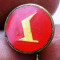 I.934 INSIGNA TURCIA STICKPIN AVIATIE AIRLINES TURKISH 10mm email