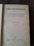 Revista Viata Romaneasca, Volumul XXXIII, anul IX