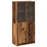 Cumpara ieftin Dulap inalt cu usi, lemn vechi, 68x37x142 cm, lemn prelucrat