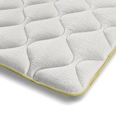 Topper Răcoritor cu Elastice | Suprasaltea Corectoare 180 x 200 | Tehnologie Cooler, proprietăți ortopedice, &amp;Icirc;nălțime 4 cm, Țesătură Respirabilă foto