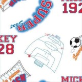 Rola tapet 10 X 0,52 m Mickey Footbal TA71999 Children SafetyCare