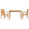Set mobilier pentru gradina, 3 piese, lemn masiv de tec