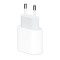 Incarcator adaptor, Apple, Pentru iPhone 14/ Plus/ Pro/ Pro Max, 20W, USB-C, Alb