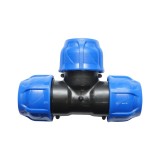 Teu compresiune egal 32 mm pentru teava PEHD, max. 16 bar
