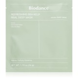Biodance Refreshing Sea Kelp Real Deep Mask mască intensă cu hidrogel cu extracte de alge marine 1 buc