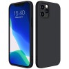 Husa TPU OEM Pure Silicone pentru Apple iPhone 12 / Apple iPhone 12 Pro, Neagra