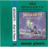 Megadeth - Rust In Peace, Caseta audio
