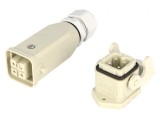 Conector HDC Set Complet Tată Mamă Soclu Mufă Han Kit
