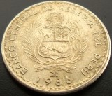 Cumpara ieftin Moneda exotica 1 INTI - PERU, anul 1986 * Cod 654, America Centrala si de Sud