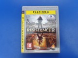 Resistance 2 - Joc PS3 (Playstation 3) Sony, Engleza, Stare 9/10, Cu Manual