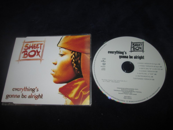 Sweetbox - Everything&#039;s Gonna Be Alright_cdmaxi single_RCA ( Germania , 1997 )