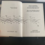 Nichita Stănescu, Respirări, 1982