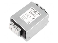 Filtru Anti-Interferențe Trifazic 480VAC 6A 61x75x48mm