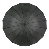 Umbrelă Automatică, Neagră, M&acirc;ner Baston, Lungime 93cm, Diametru 113cm, Oem