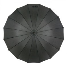 Umbrelă Automatică, Neagră, M&acirc;ner Baston, Lungime 93cm, Diametru 113cm