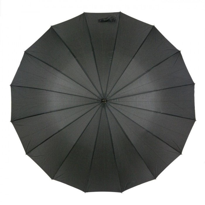 Umbrelă Automatică, Neagră, M&acirc;ner Baston, Lungime 93cm, Diametru 113cm