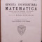 Rodolphe Nicolas Raclis - Revista universitara matematica (1927)