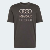 Audi F1 tricou de bărbați DNA Graphic grey F1 Team 2026 - XXL