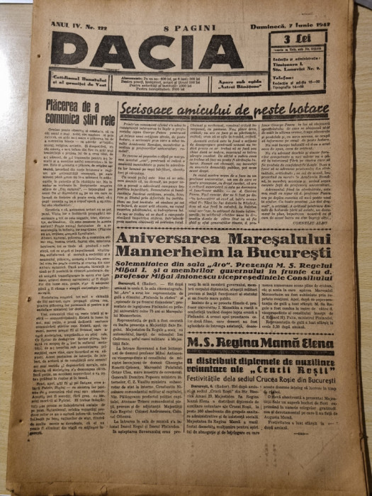 dacia 7 iunie 1942-al 2-lea razboi mondial,articol moldova noua si oravita