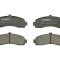Set placute frana,frana disc NISSAN MICRA II (K11) (1992 - 2003) ABE C11053ABE