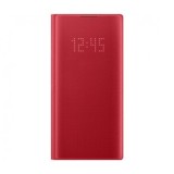 HUSA FLIP CARTE LED VIEW EF-NN970PREGWW, SAMSUNG N970 GALAXY NOTE 10 / NOTE 10 5G - ROSU