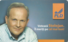 Romania, Voteaza Stolojan, calendar electoral de buzunar, 2007-2008 foto